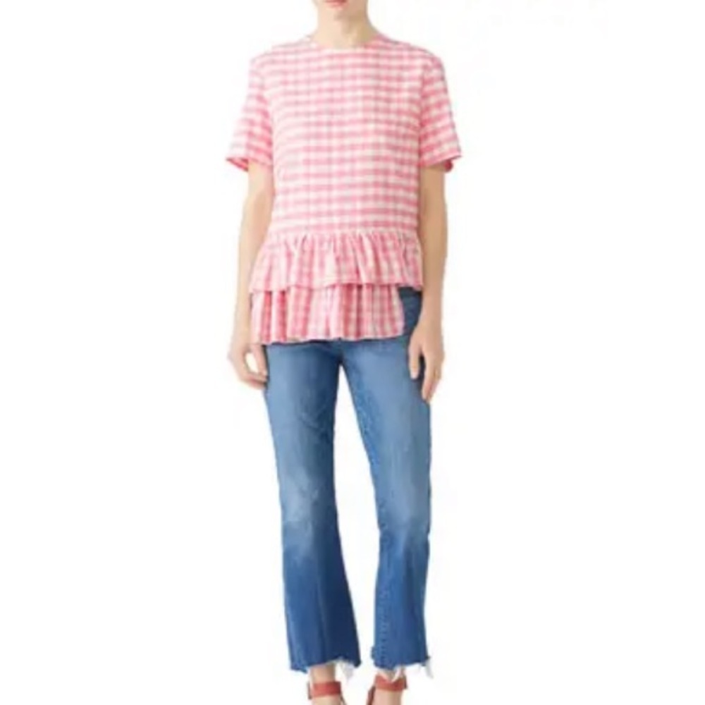 Alcoolique Roshalf gingham blouse - Picture 4 of 8